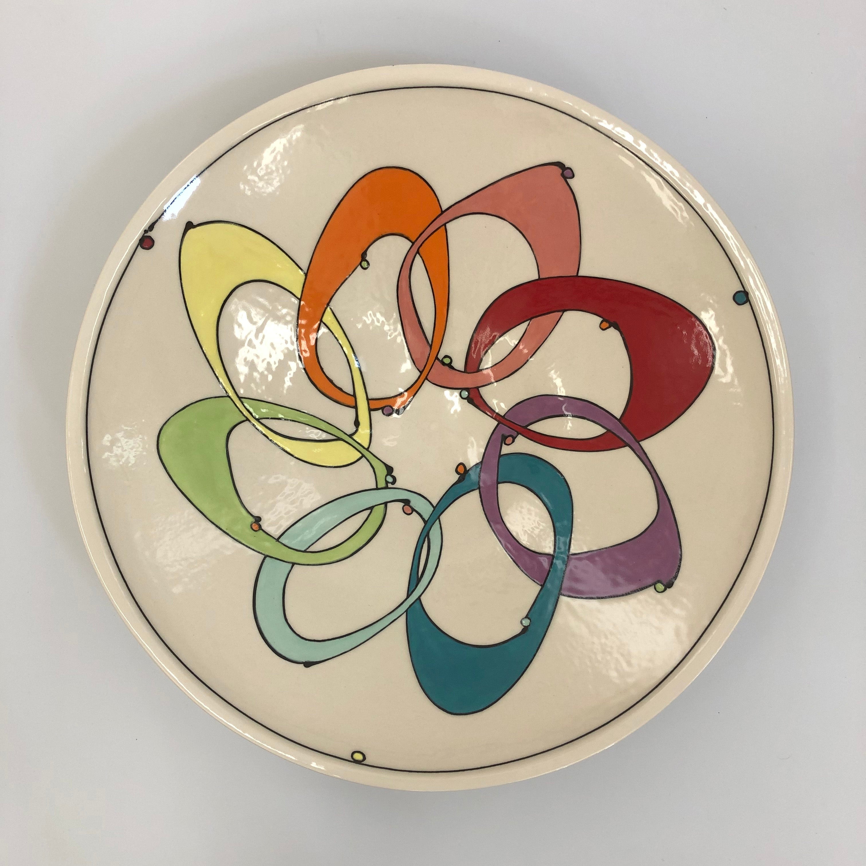 Celtic Rings Reflection Platter (efw22)